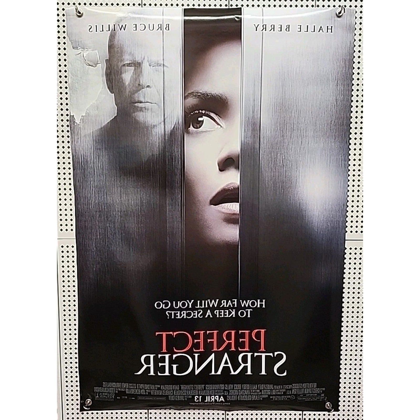 Perfect Stranger- Original DS Movie Poster - Willis 27x40