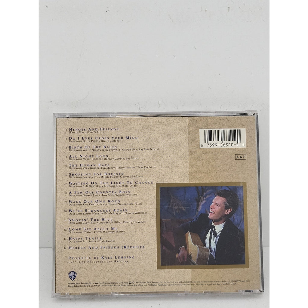 Heroes & Friends by Randy Travis (CD, 1990)