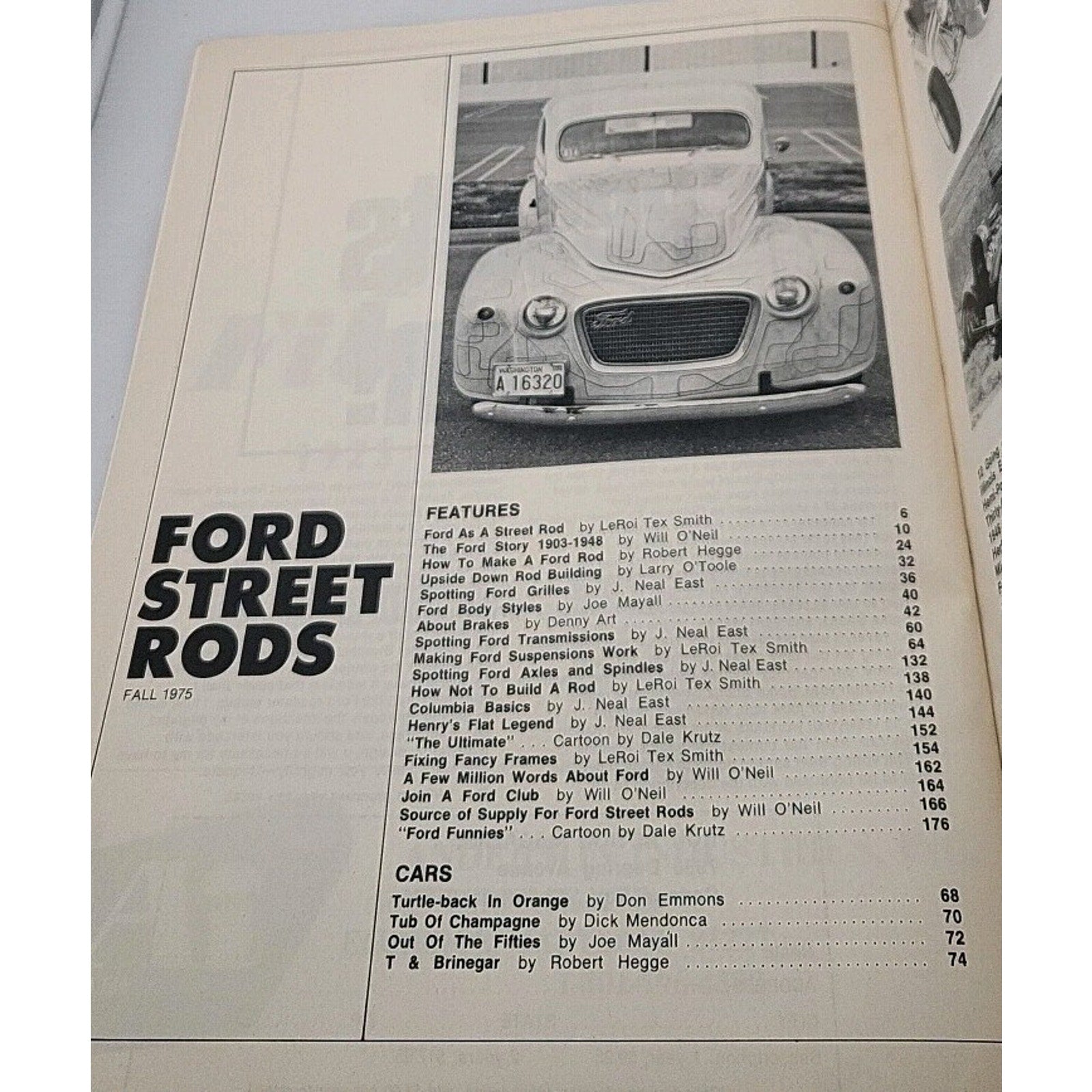 1975 Fall Ford Street Rods Magazine