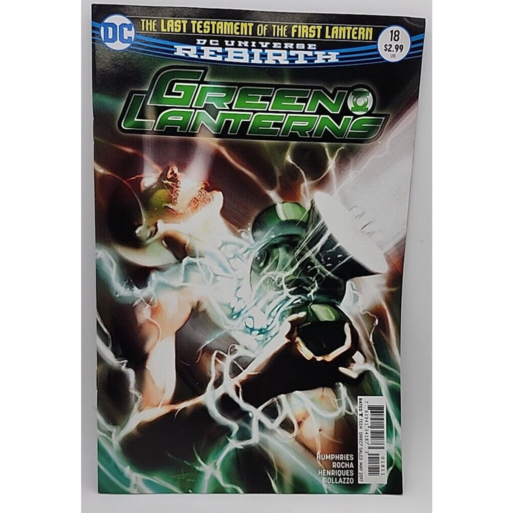 Green Lanterns DC Universe Rebirth #18 DC Comics