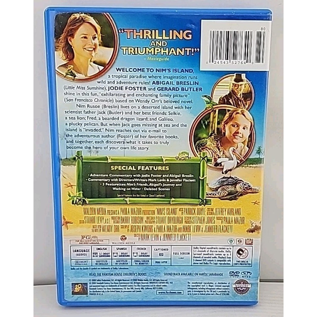 Nim's Island (DVD, 2008)