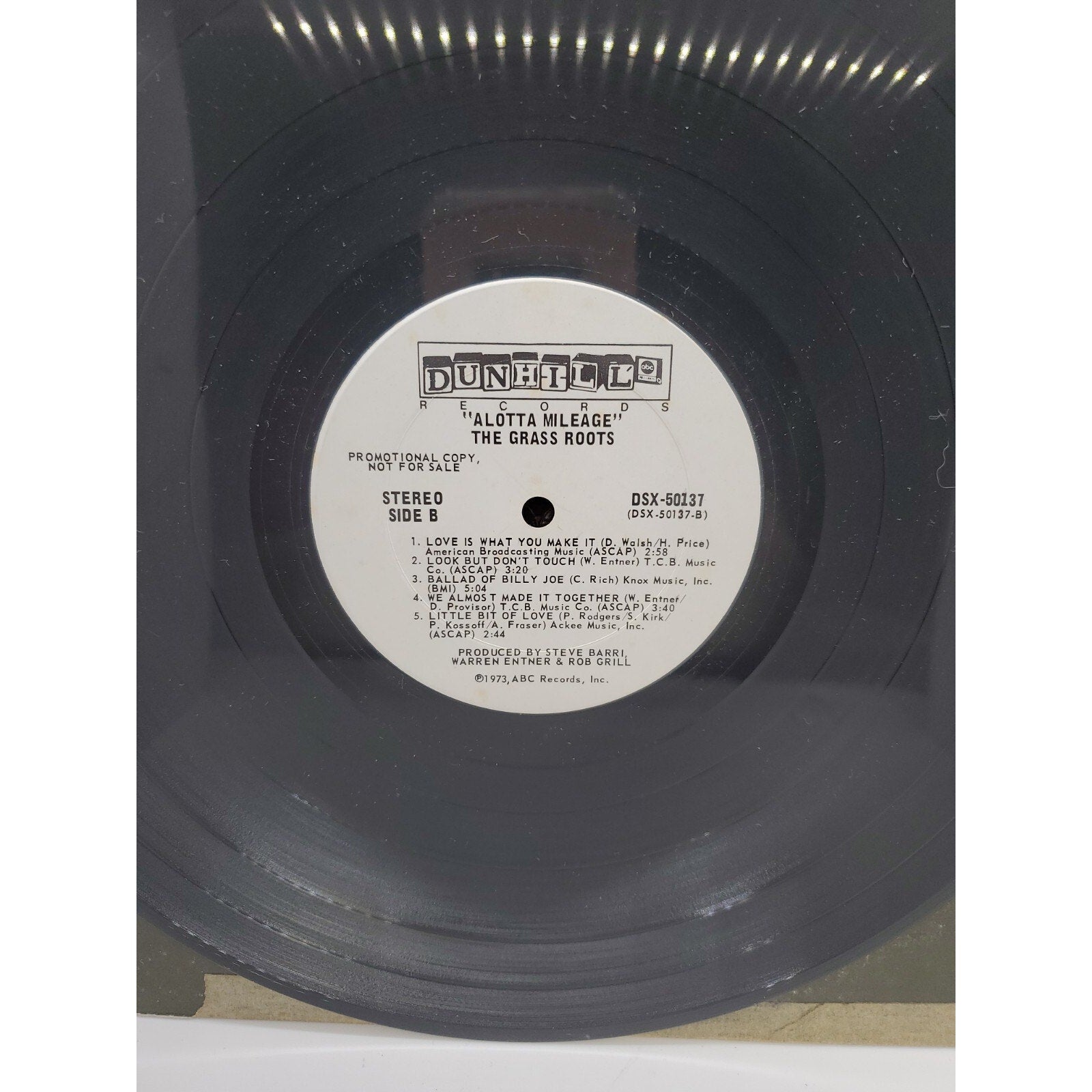 The Grass Roots Alotta Milage (Record)