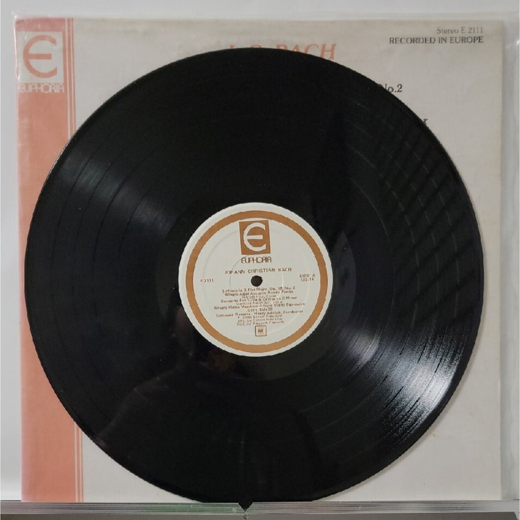 J. C. Bach Sinfonia In B-flat Major, Op. 18, No.2 (Record)