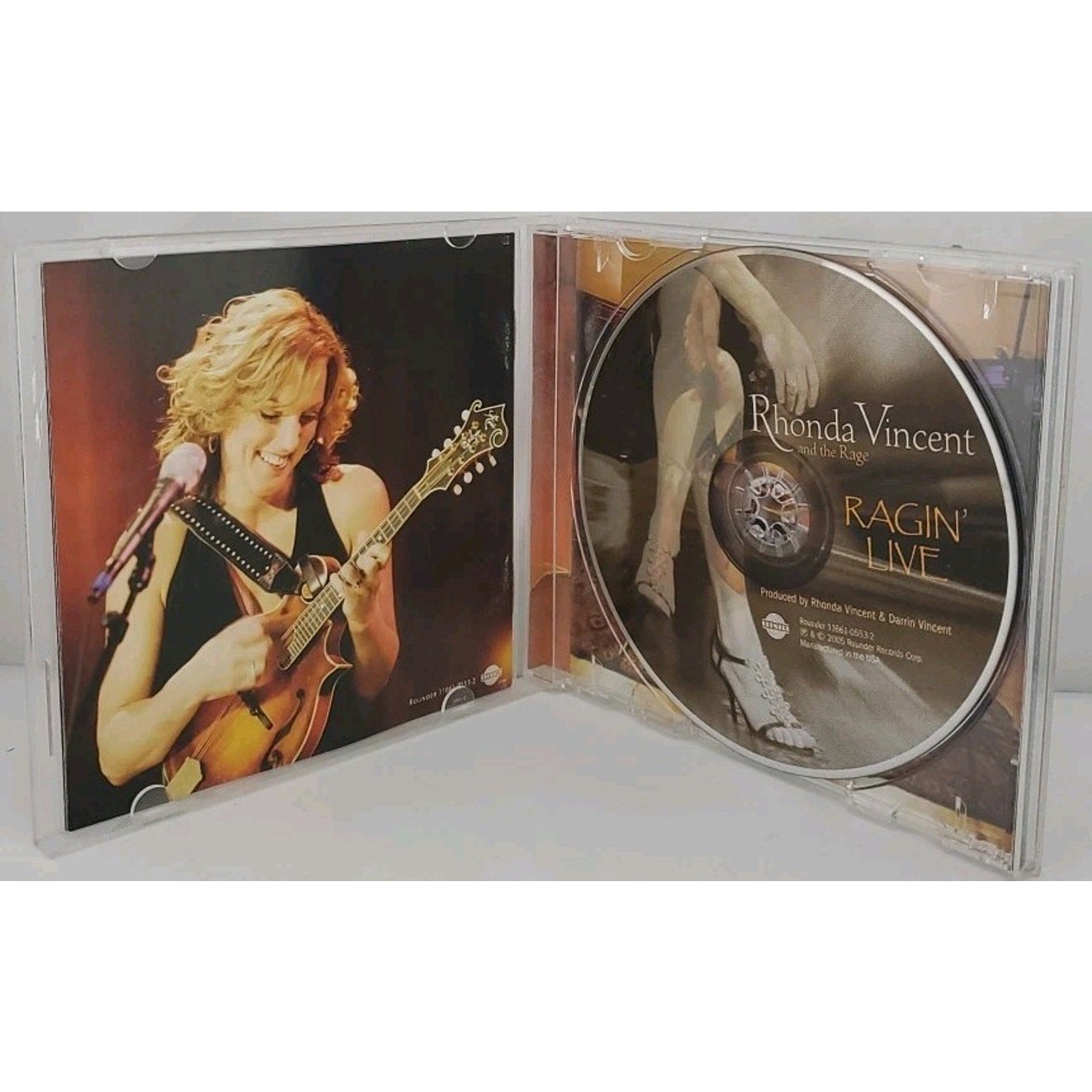 Ragin' Live by Vincent, Rhonda & Rage (CD, 2005)