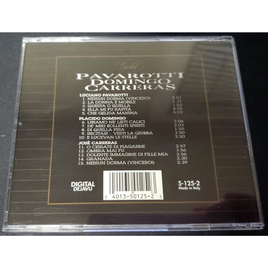 The Pavarotti Domingo Carreras Gold Collection - Music CD - Domingo, Pavarotti -