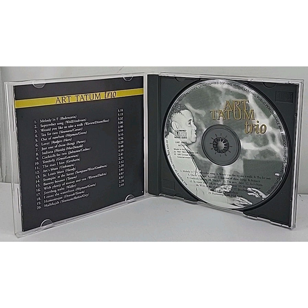 Art Tatum Trio CD Original Artists Picture Disc