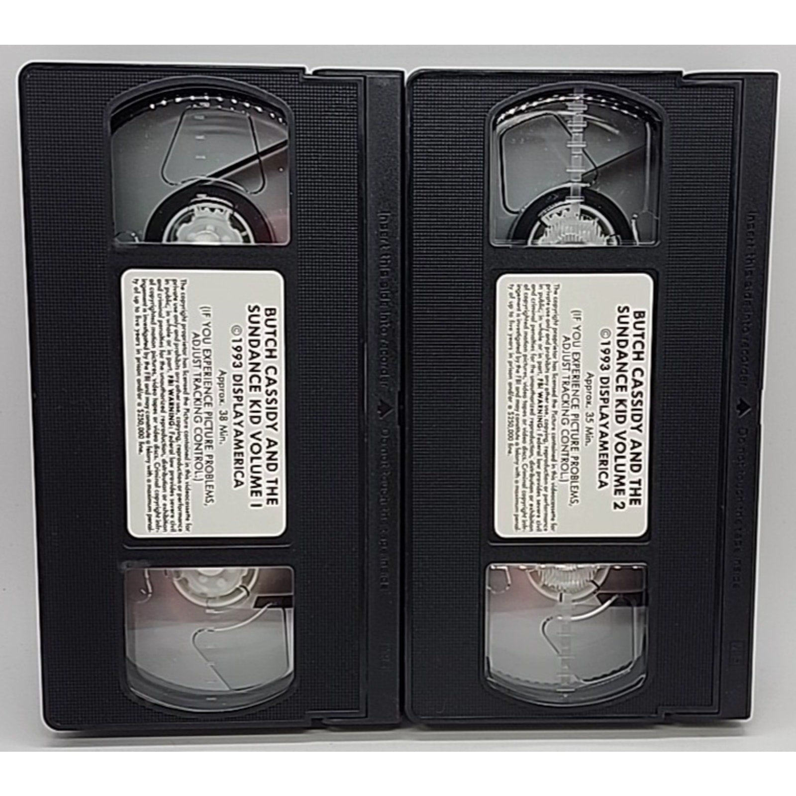 The Real Story of Butch Cassidy And The Sundance Kid 2-VHS Set Collector's Editi