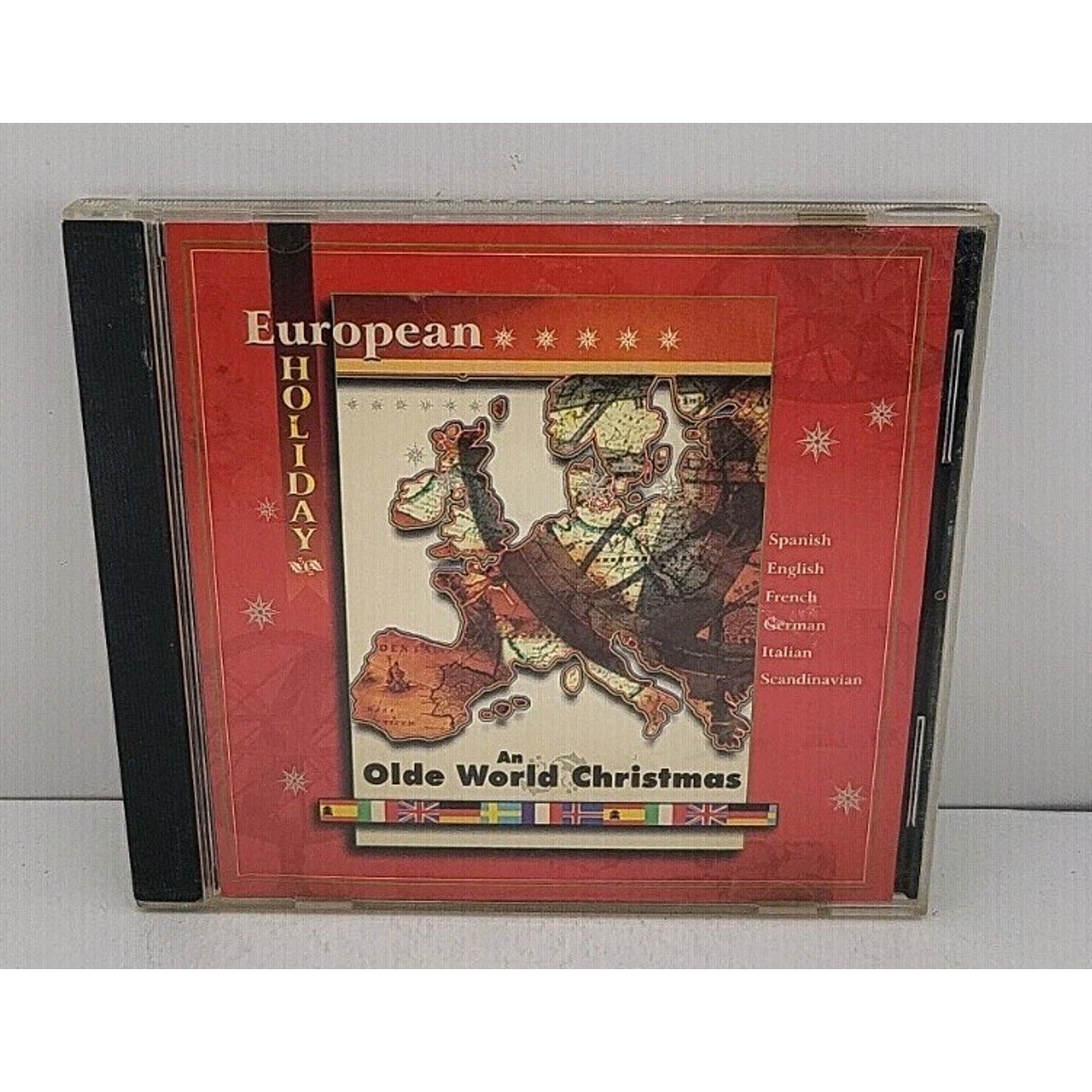European Holiday An Olde Christmas Spanish French German Italian Scandinavian CD