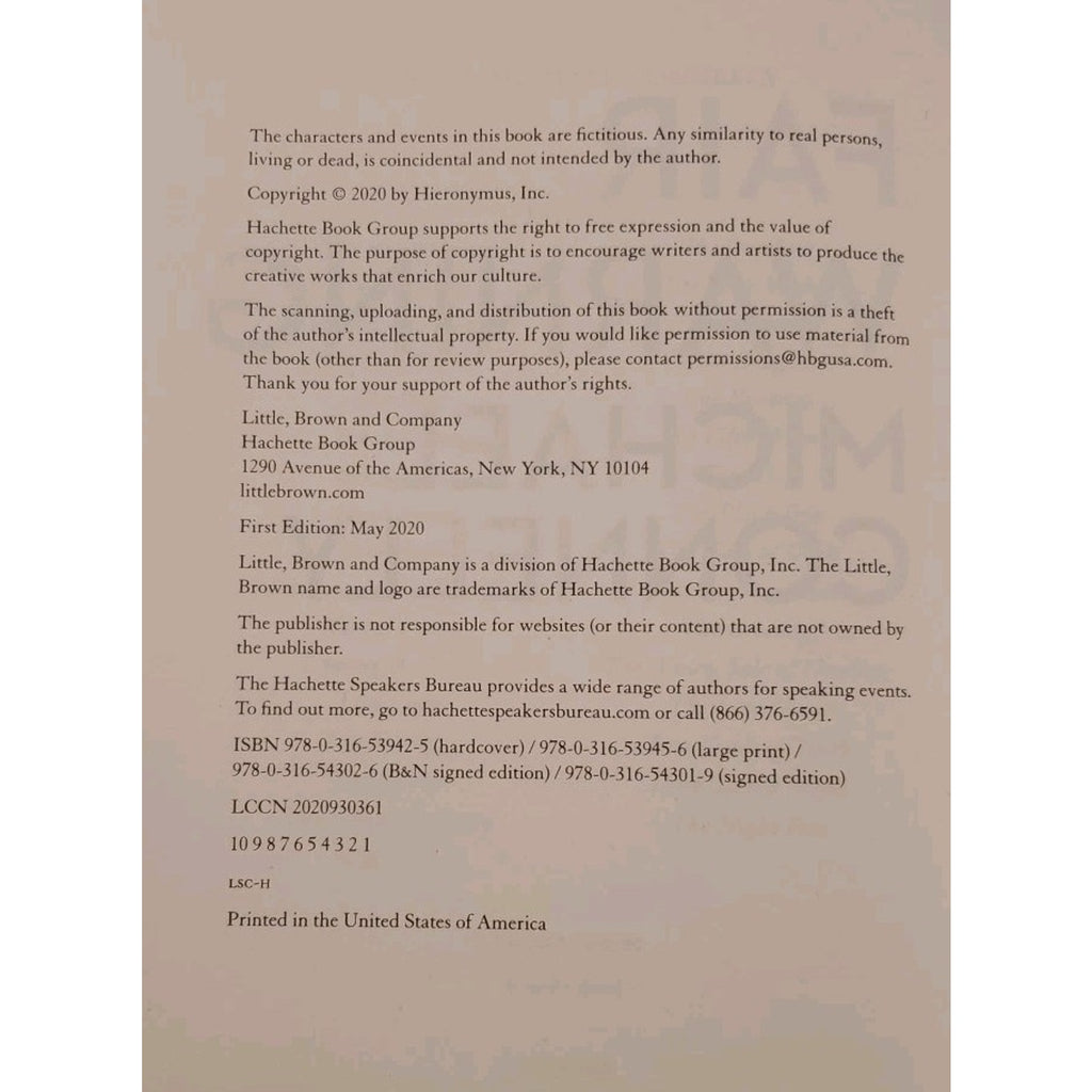 Fair Warning by Michael Connelly (2020, Hardcover)