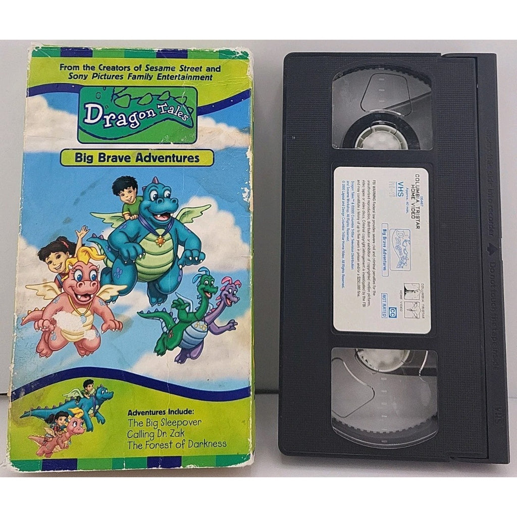 Dragon Tales - Big Brave Adventures (VHS, 2000)