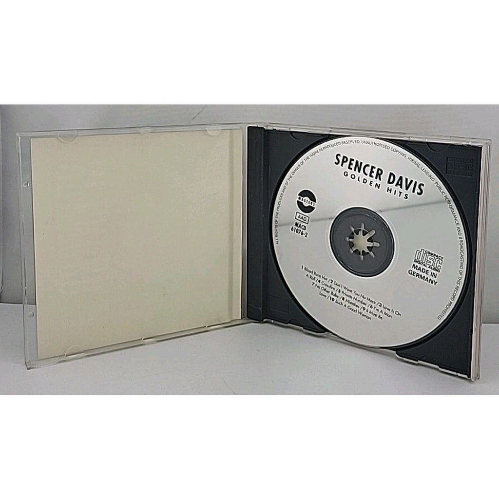 Golden Hits by The Spencer Davis Group (CD, Feb-1996, ITC Masters)