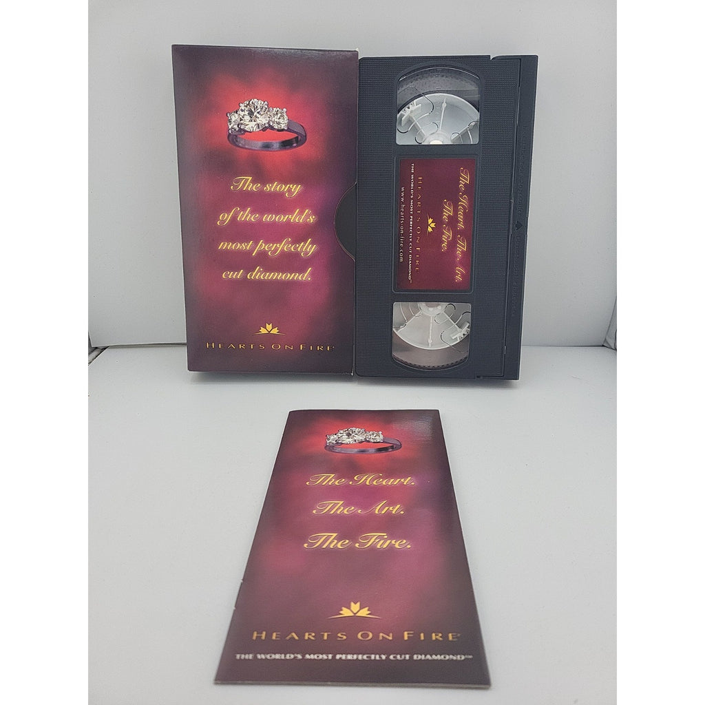 Hearts On Fire VHS Promotional Diamond Video