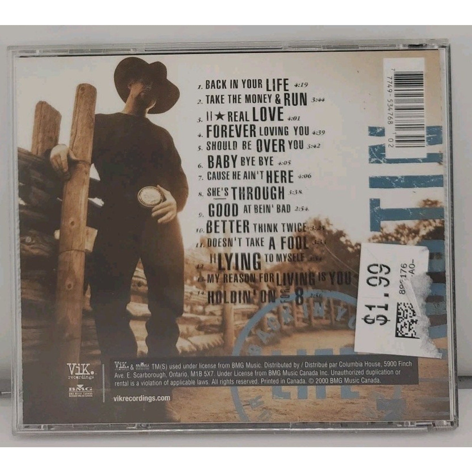 Julian Austin : Back In Your Life CD
