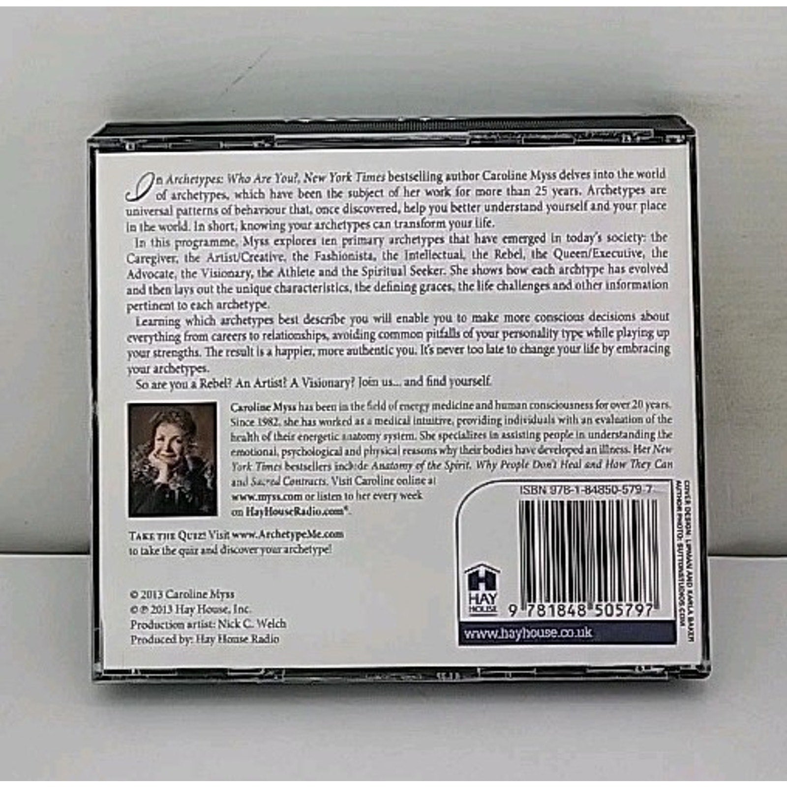 Archetypes By Caroline Myss - 4 CD Set
