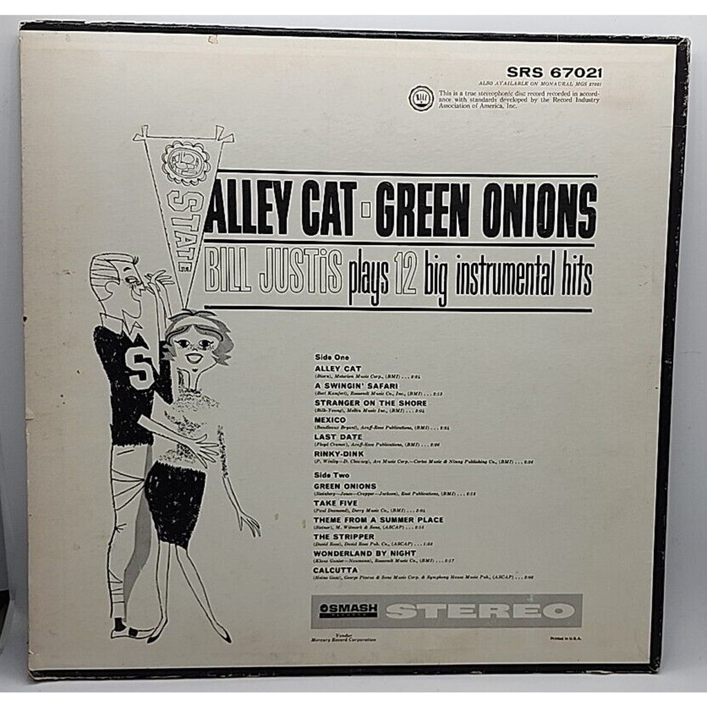 Alley Cat Green Onions Bill Justis Smash Records