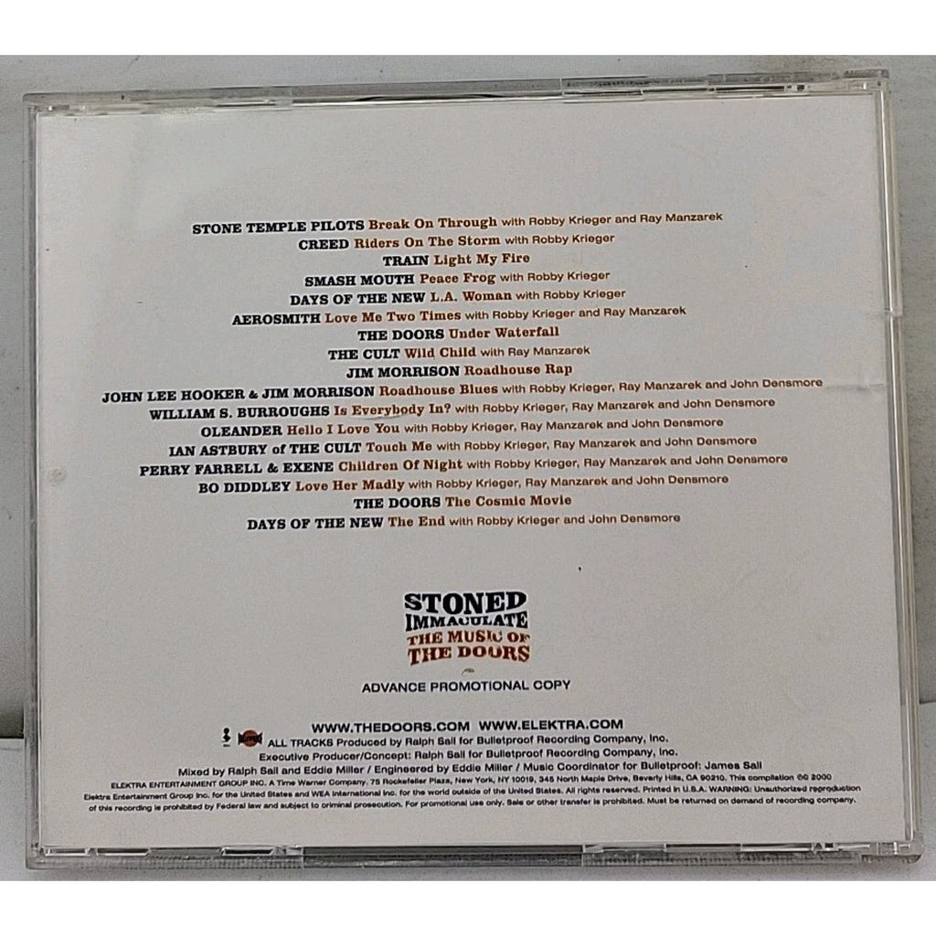 Stoned Immaculate-The Music of the Doors Advance CD