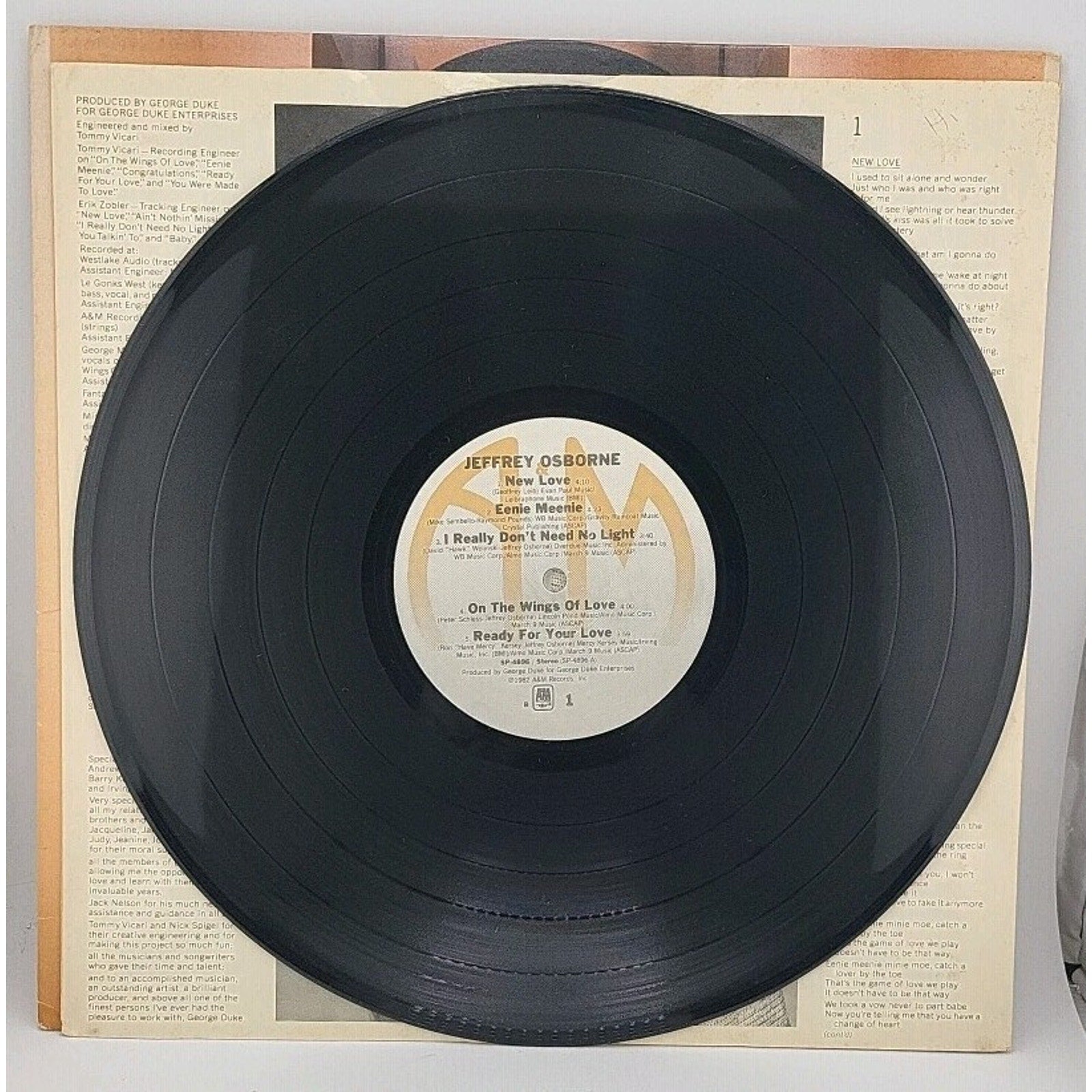 Jeffrey Osborne – Jeffrey Osborne - 12" Vinyl Record Album LP