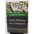 Poker Wisdom of a Champion by Doyle Brunson (2003, Trade Paperback)