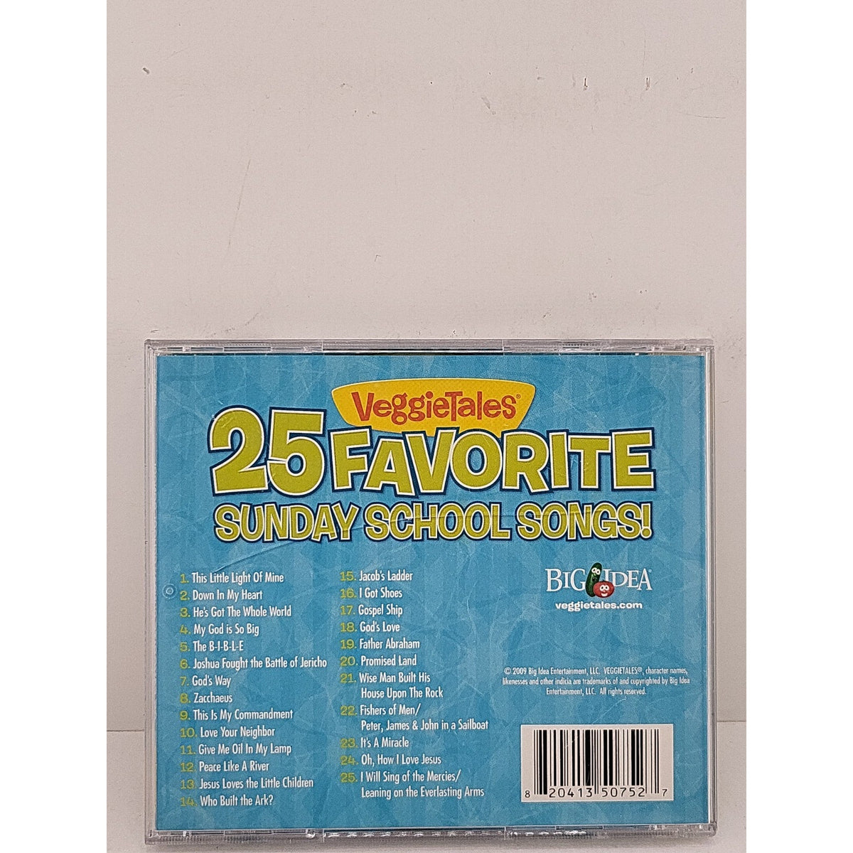 25 Favorite Sunday School Songs by Veggietales (CD, 2009)