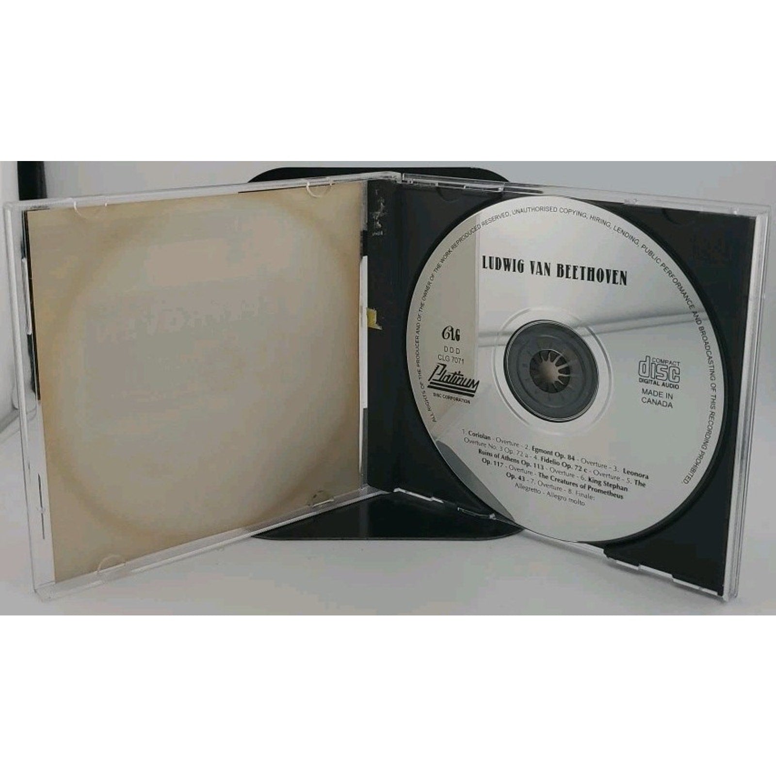 Ludwig Van Beethoven - 1770-1827 Overtures CD