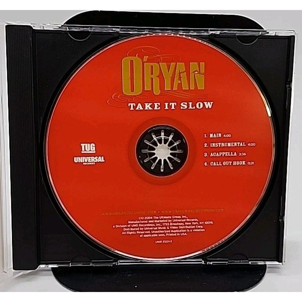 Take It Slow by O'Ryan (CD, 2004) - CD Single
