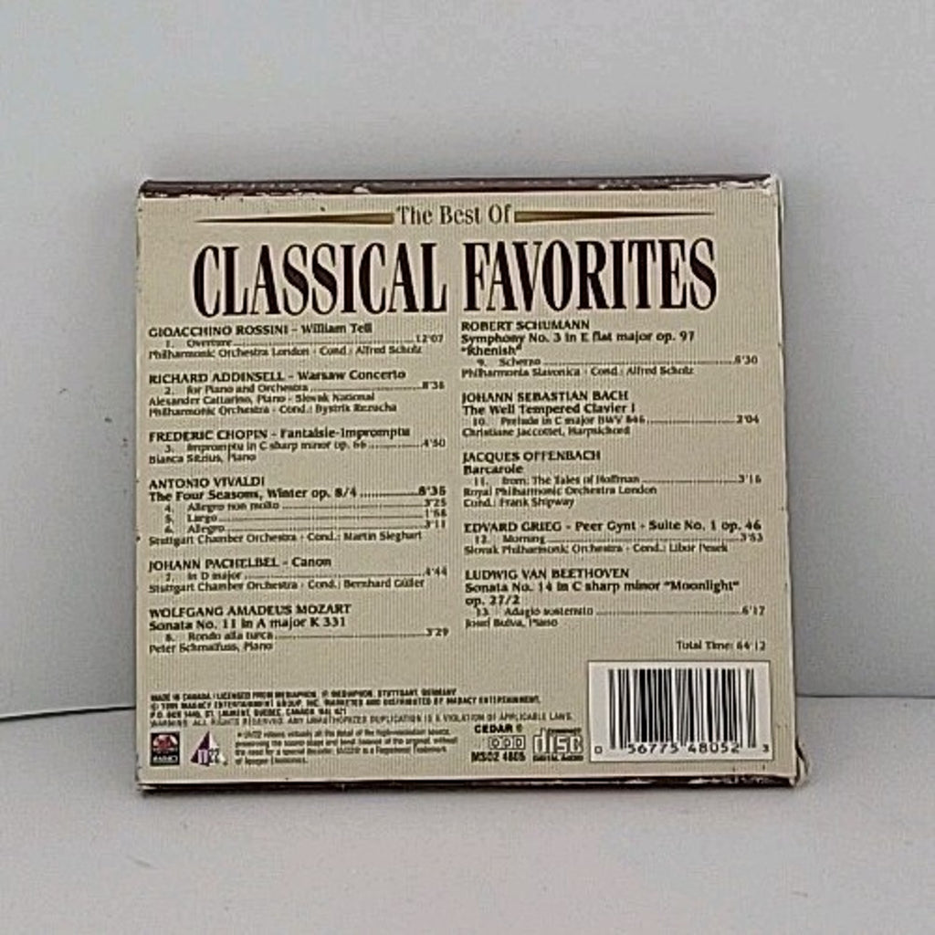 Classical Favorites by Various (CD, 1999)