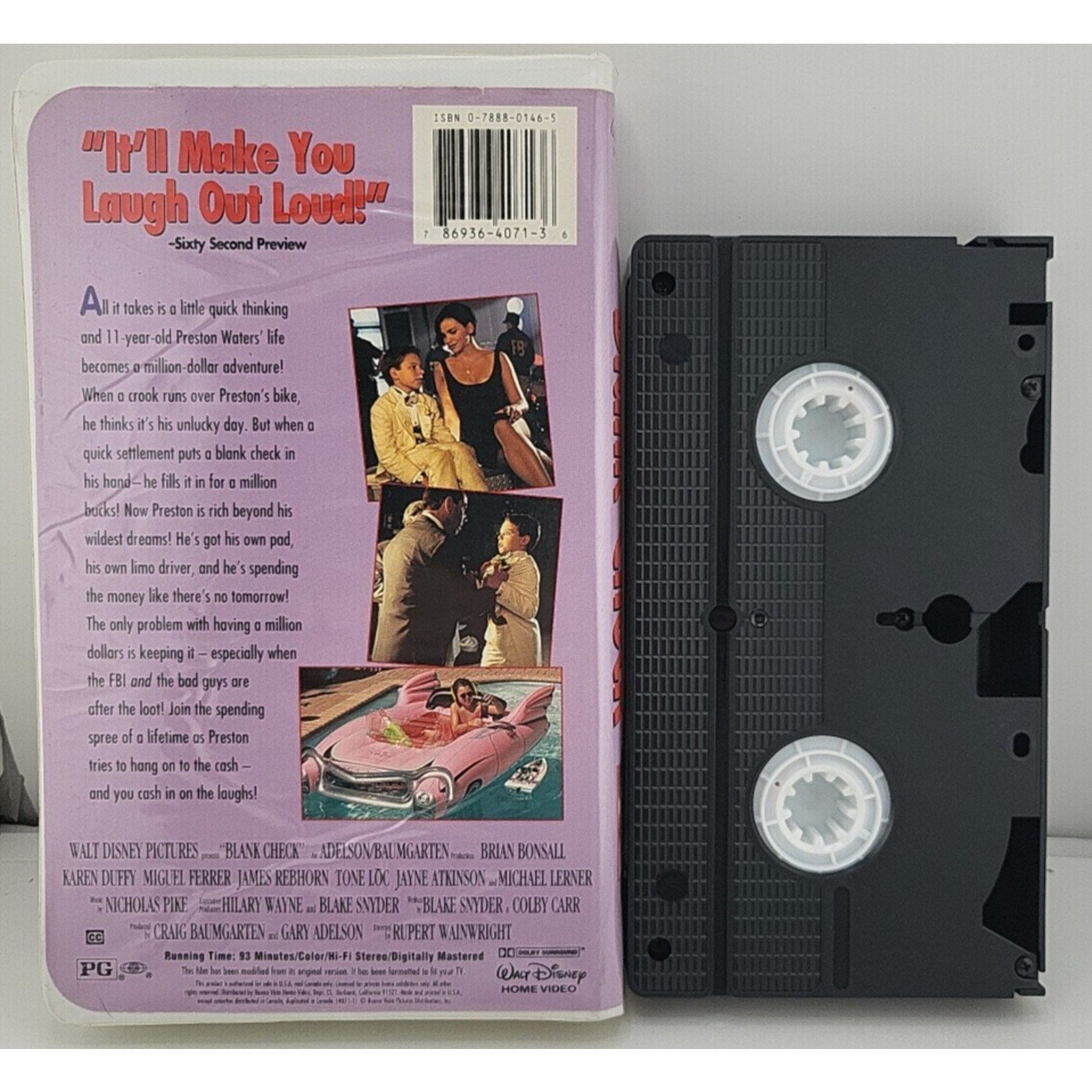 Blank Check (VHS, 2000)