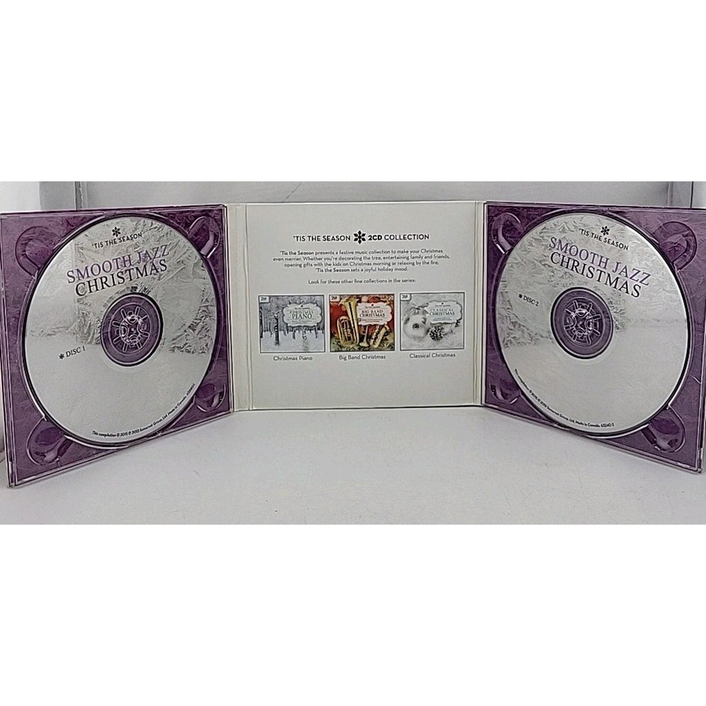 Smooth Jazz Christmas [Allegro] [Digipak] by Various Artists (CD, 2 Discs,...