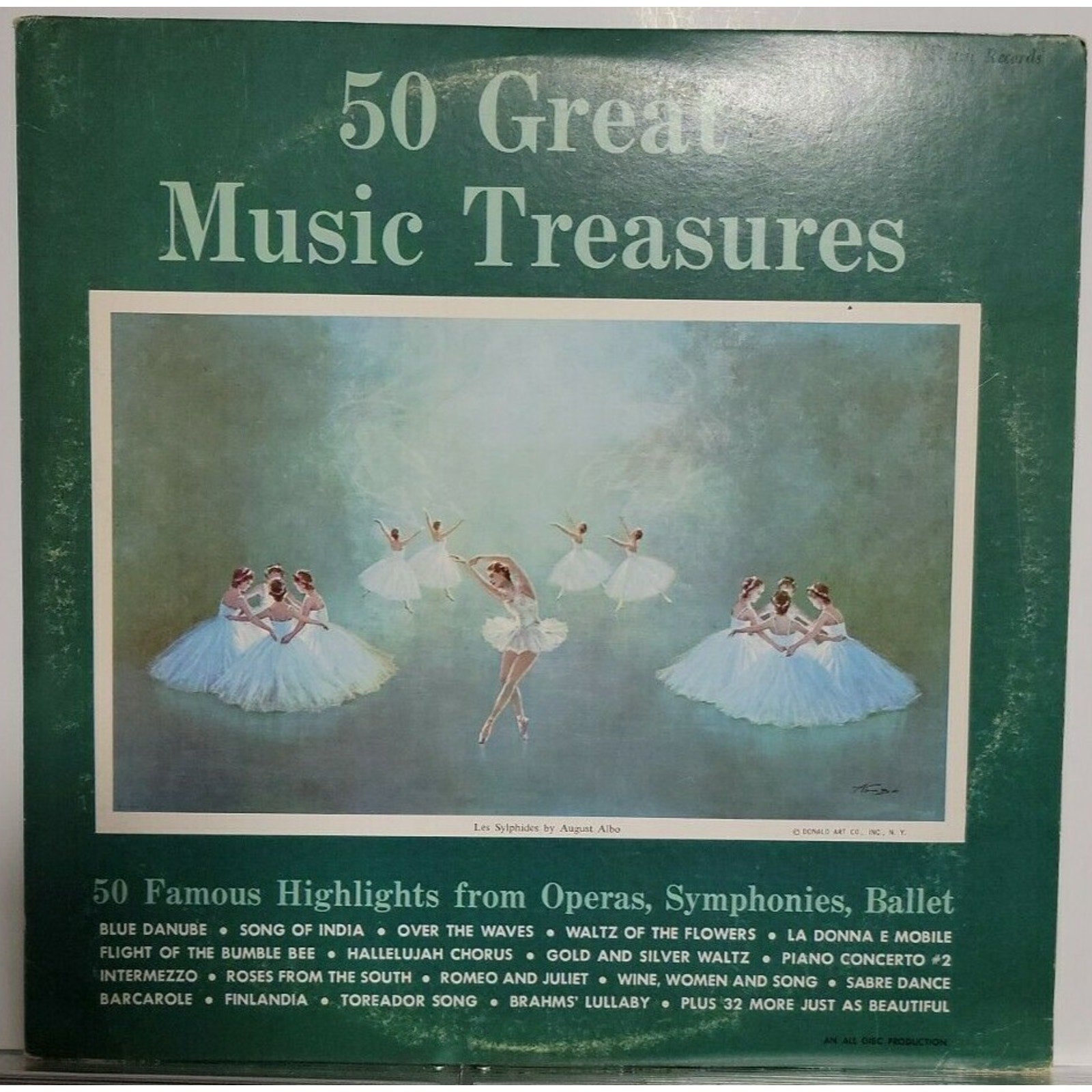 Various - 50 Great Music Treasures (Vinyl)