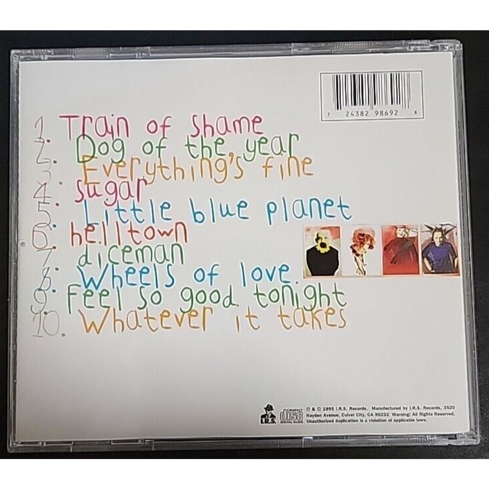 Sparky's Dinner by Surfing Brides (CD, Apr-1995, I.R.S. Records (U.S.))