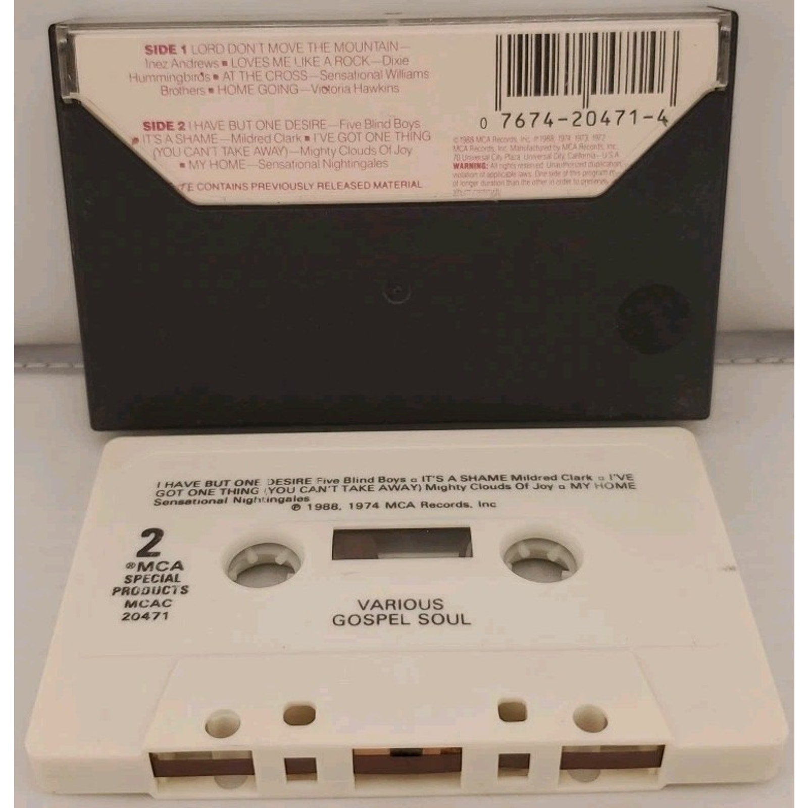Gospel Soul by Various (Cassette, 1995)
