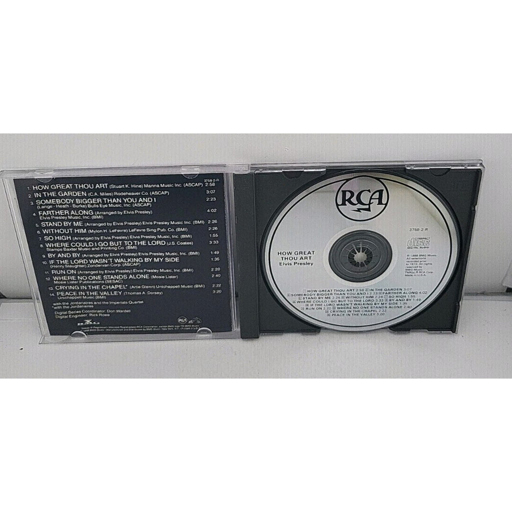 How Great Thou Art by Elvis Presley (CD, 1990)