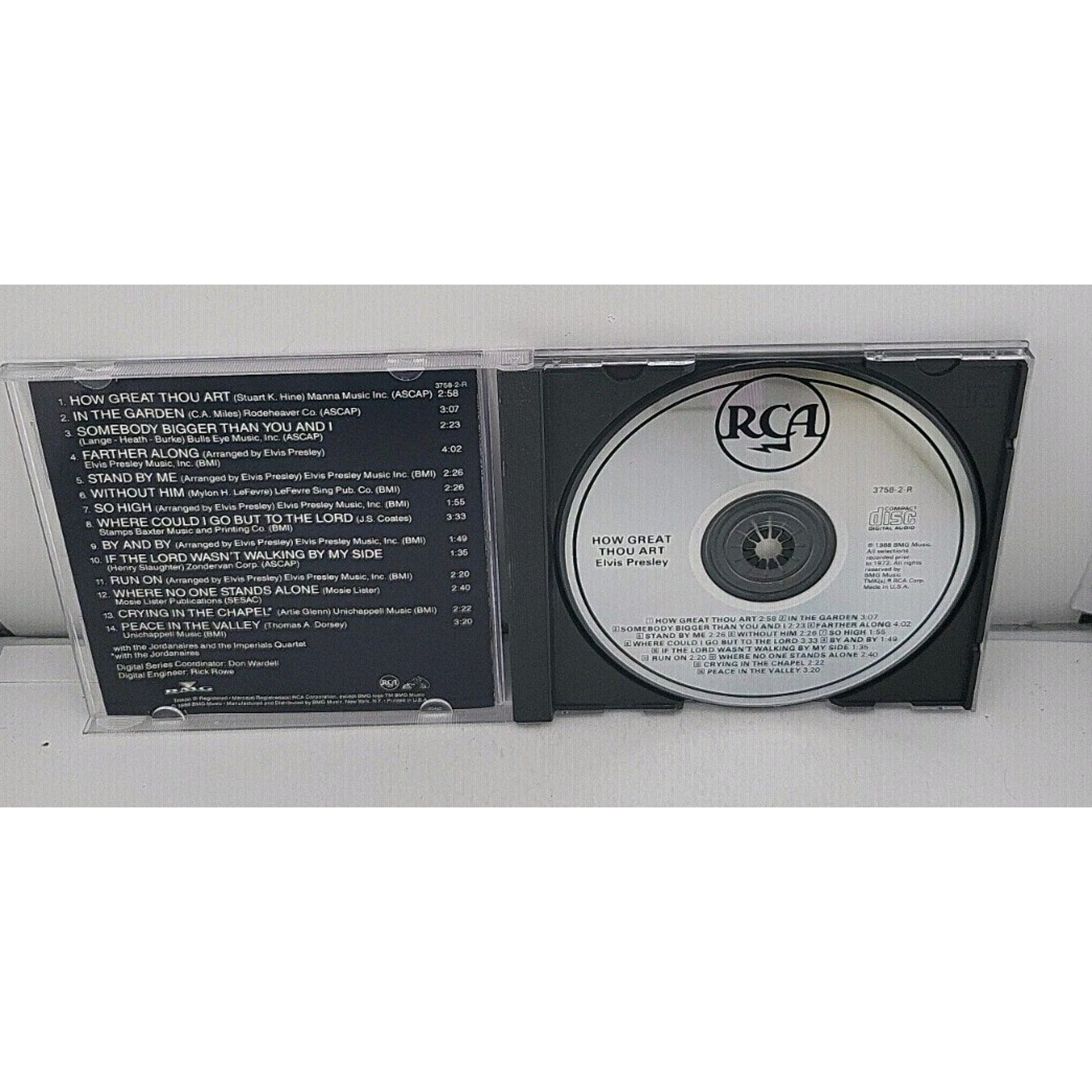How Great Thou Art by Elvis Presley (CD, 1990)