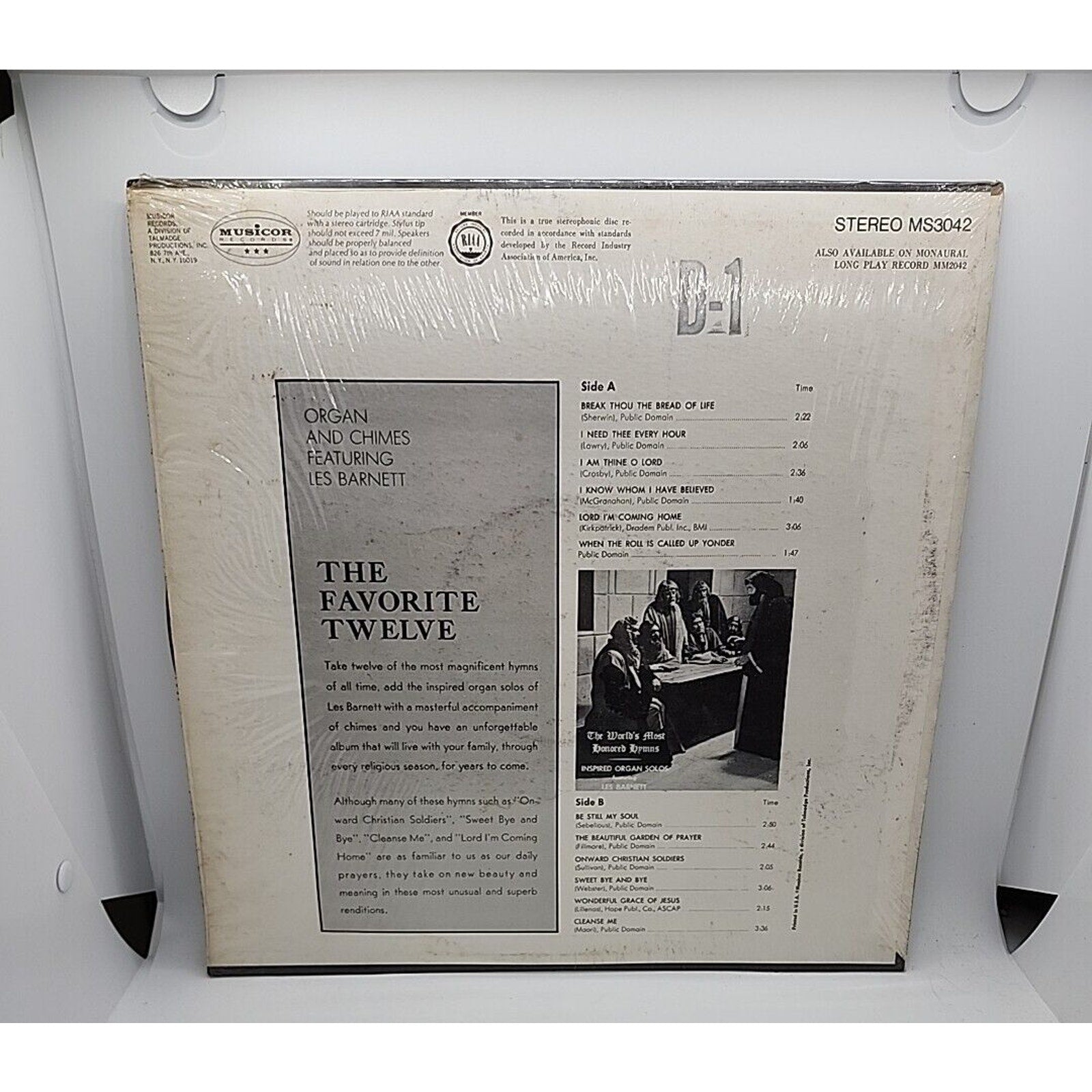 The Favorite Twelve Organ And Chimes (Record)