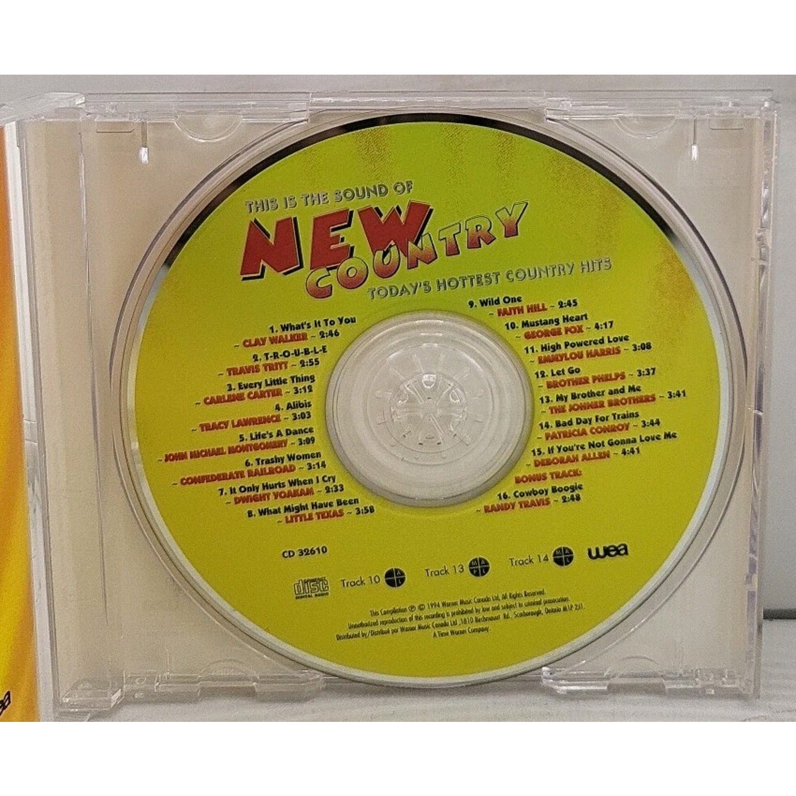 New Country 1 - Music CD - Audio CD - 1 Disc