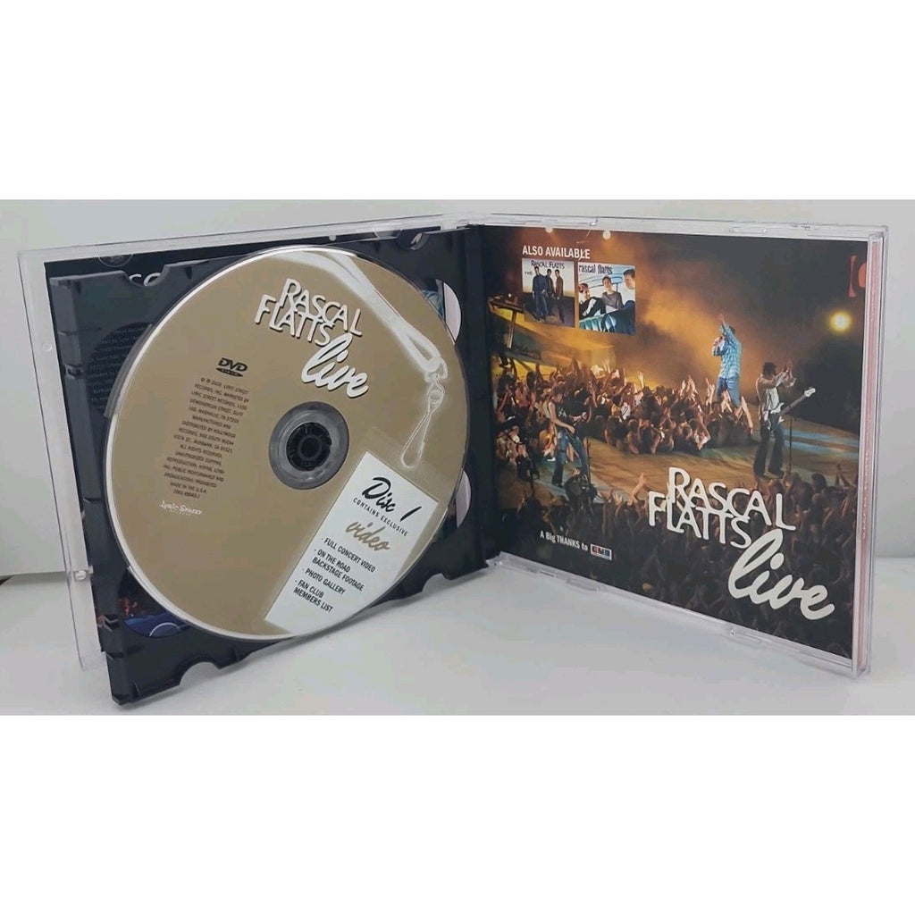 Live by Rascal Flatts (CD, Sep-2003, Lyric Street)