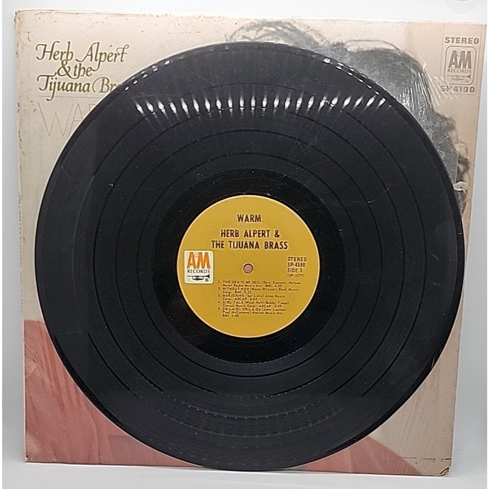 Herb Alpert Tijuana Brass Warm A&M (Record)