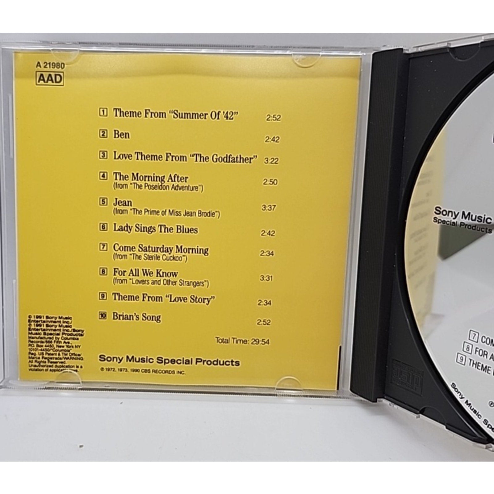 Plays Great Songs from the Movies by Peter Nero (CD, Dec-1995, Sony Music)