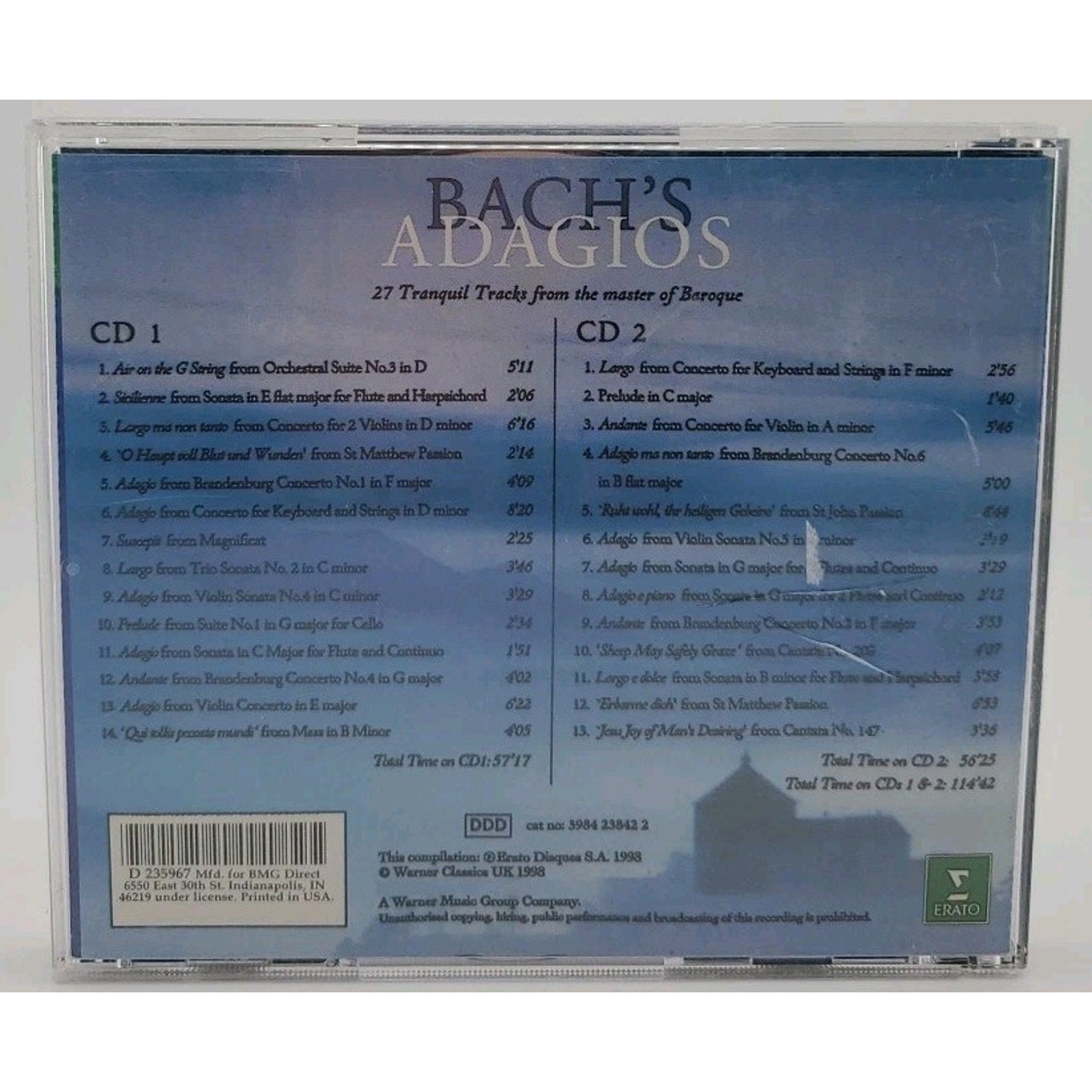 Bach's Adagios (CD)