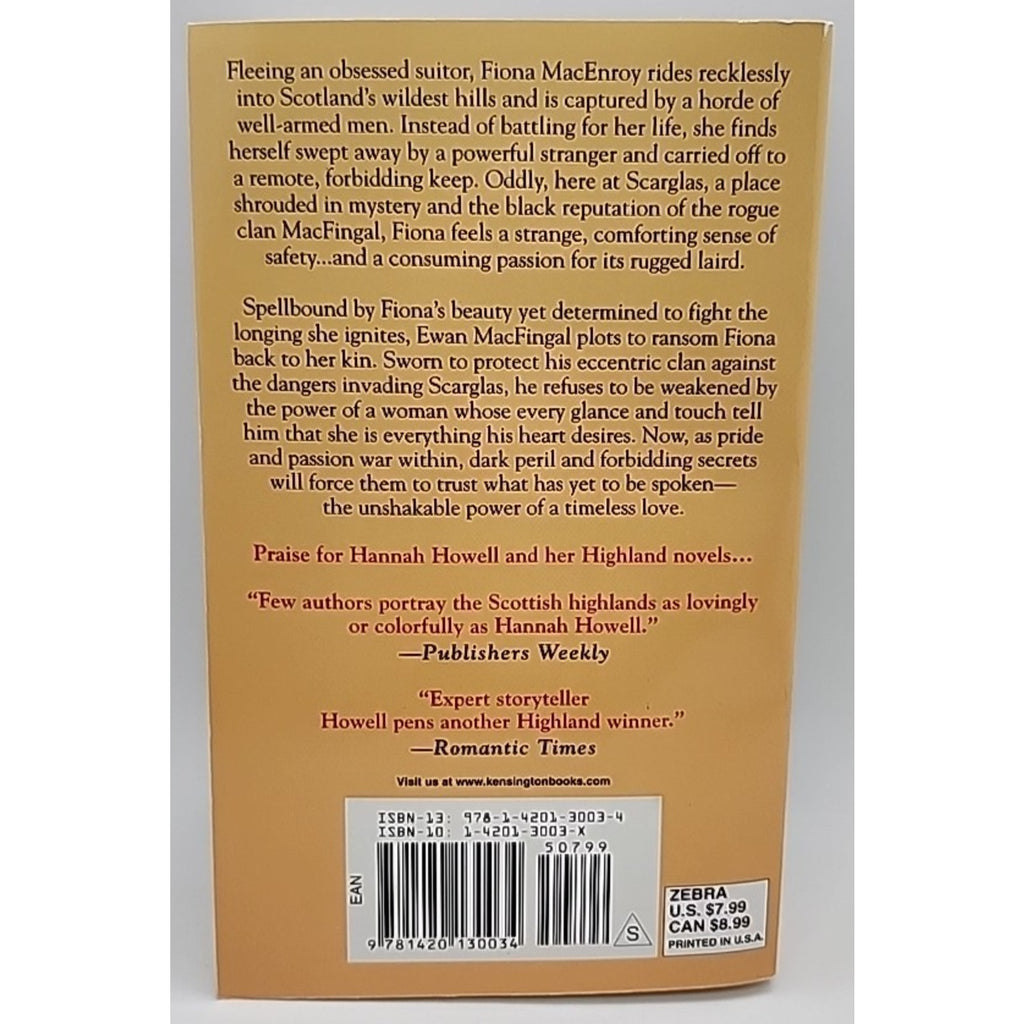 Highland Warrior by Hannah Howell (2012, Trade Paperback)