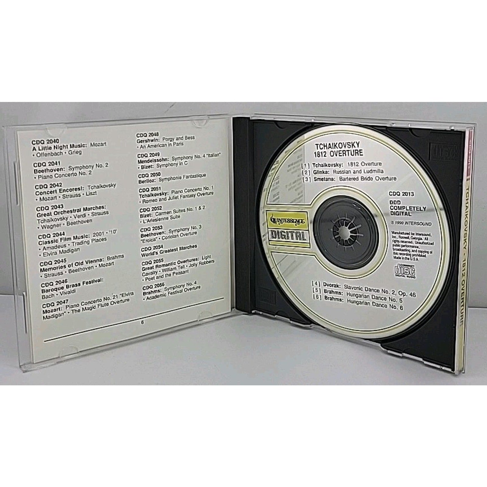 Tchaikovsky 1812 (CD, Feb-1993, Quintessence)