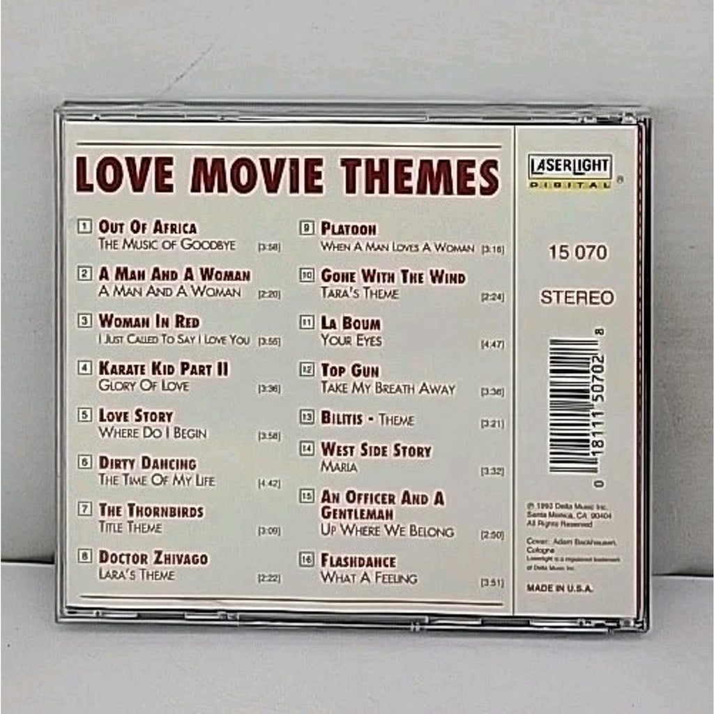 Love Movie Themes by Various (CD, 1990)