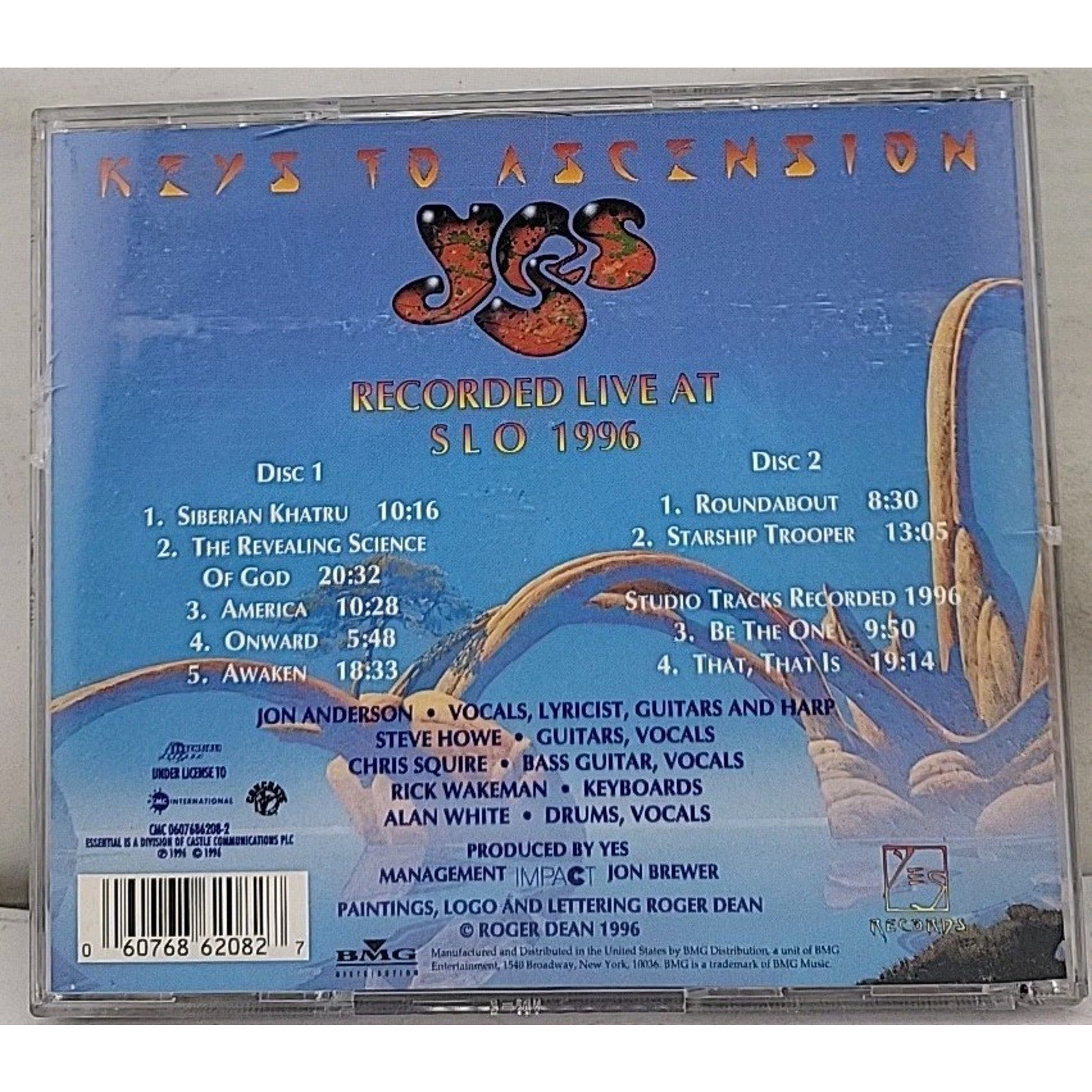 Keys to Ascension by Yes (CD, 1996)