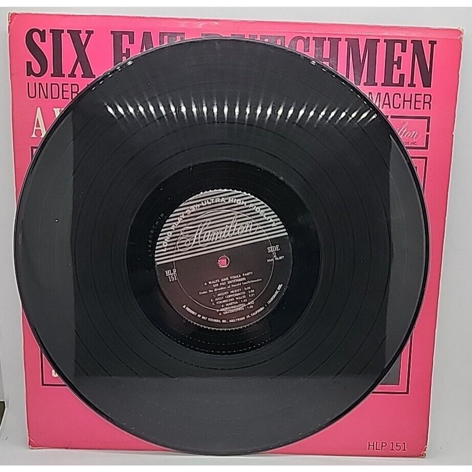 Six Fat Dutchmen A Waltz & A Polka Party (Record)