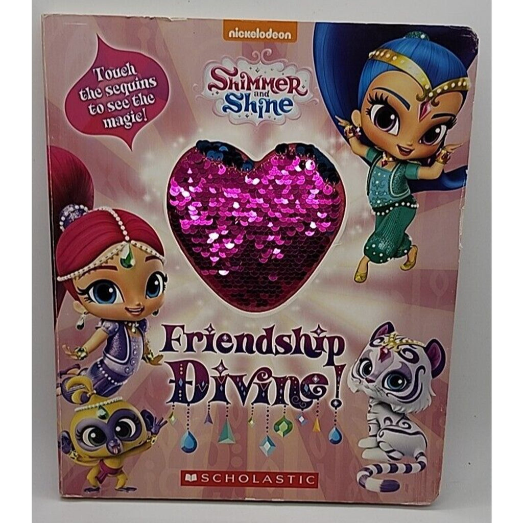 Friendship Divine! (Shimmer and Shine Magic Sequins Book) by Courtney Carbone...