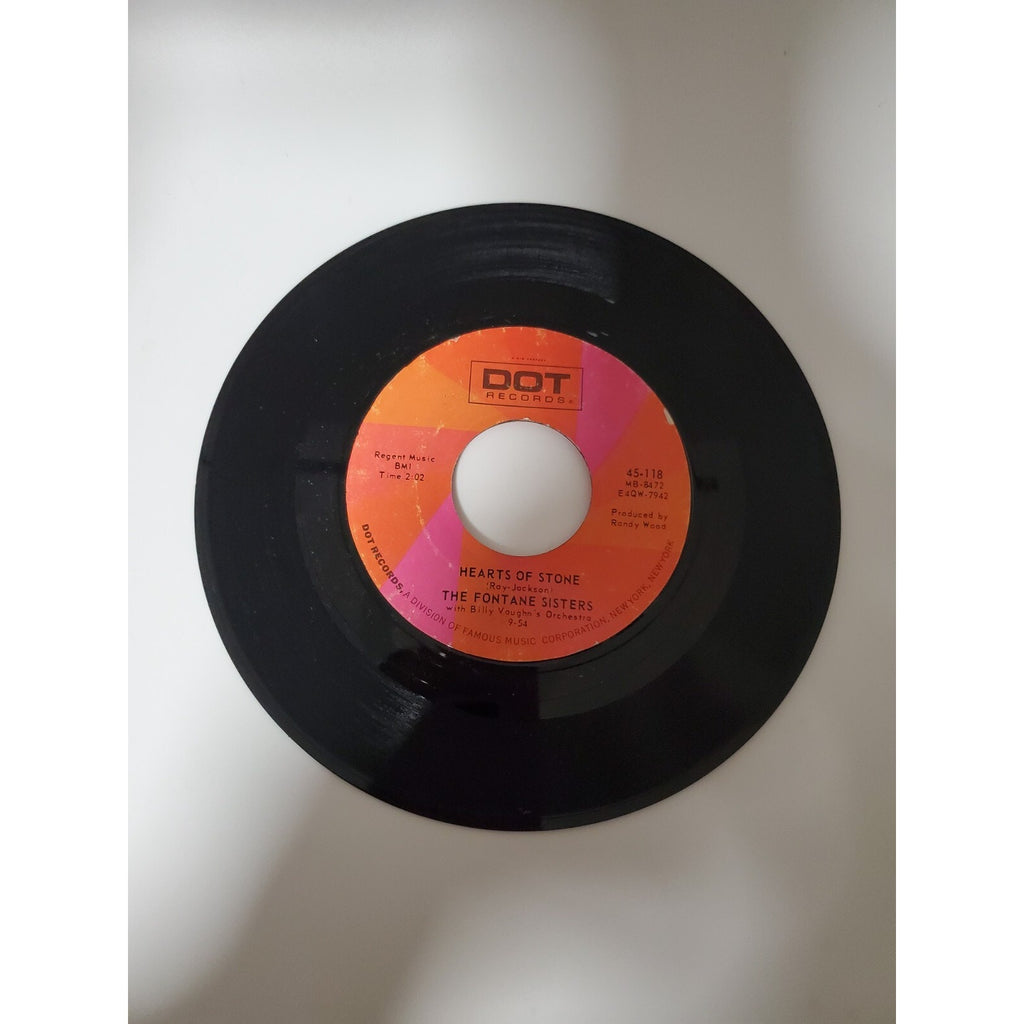 The Fontane Sisters - Seventeen - 45RPM Record - Singles