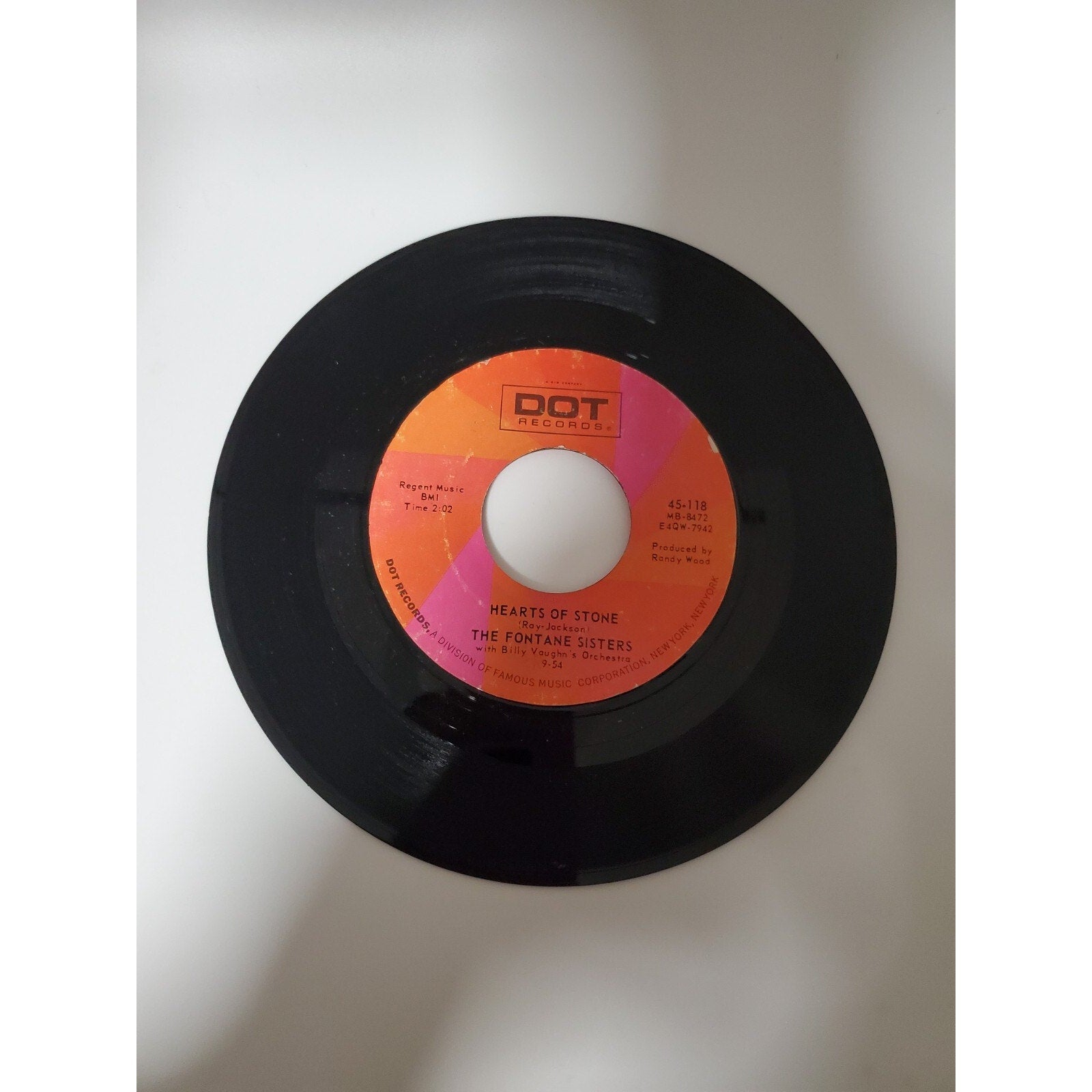 The Fontane Sisters - Seventeen - 45RPM Record - Singles