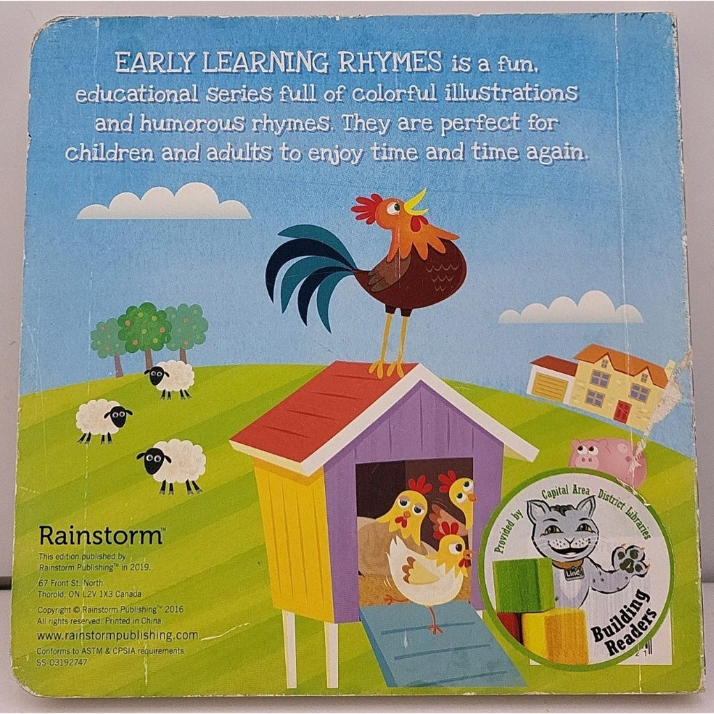 Farmyard ABC by Rainstorm Publishing (2018, Children's Board Books)