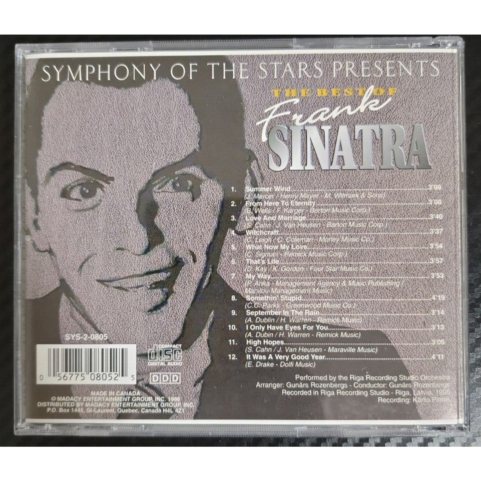 The Best of Frank Sinatra CD (1996 Compact Disc)