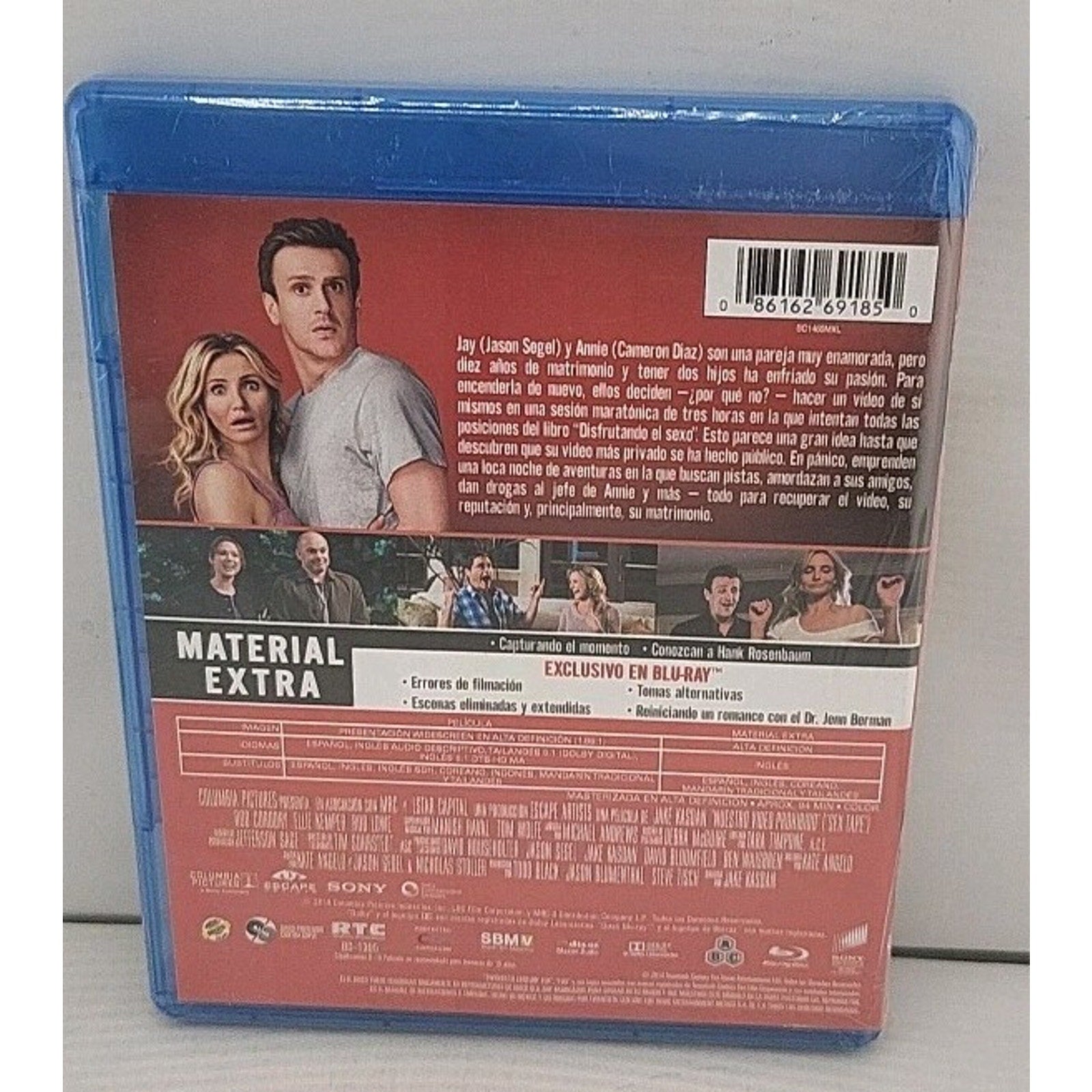 Nuestro Video Prohibido (Sex Tape) Blu-ray *Brand New*